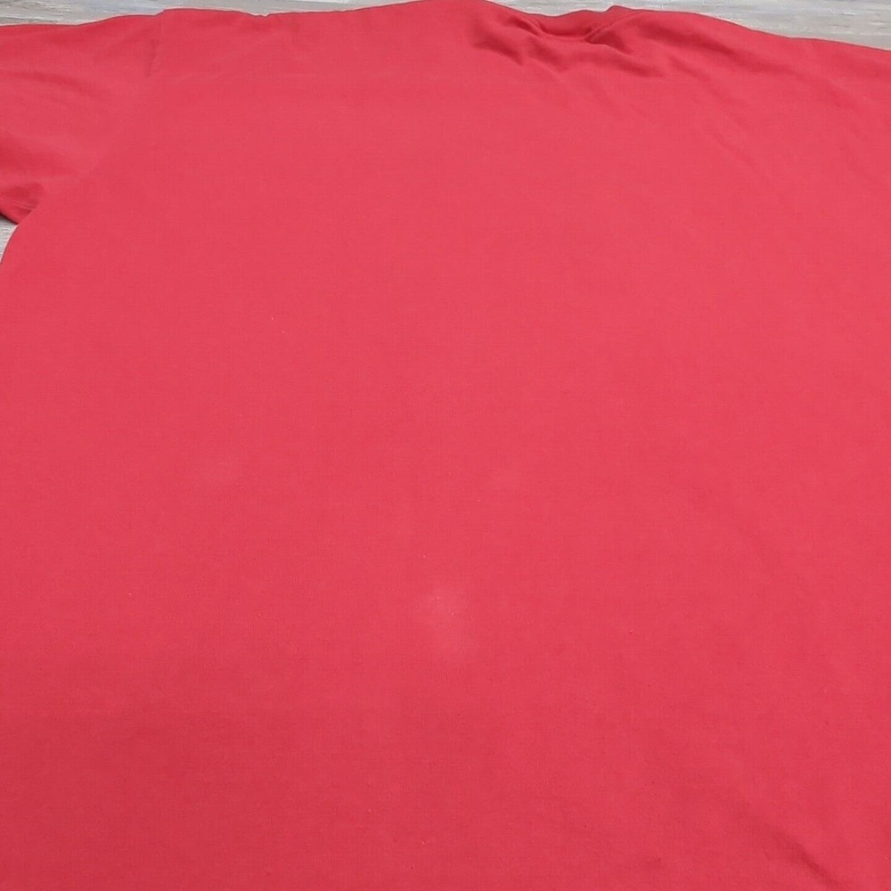 Vintage Single Stitch Disney Mickey Mouse Shirt Size XL Red Made in USA - Picture 9 of 9